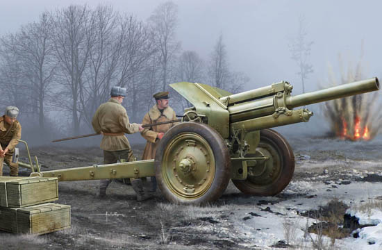 Soviet 122mm Howitzer 1938 M-30 Early Version 02343