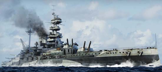 英国” 马来亚”号战列舰1943年 05799