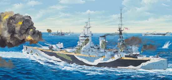 英国皇家海军“纳尔逊”号战列舰1944 03708