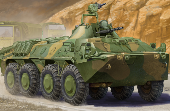 俄罗斯BTR-70 装甲输送车(阿富汗) 01593
