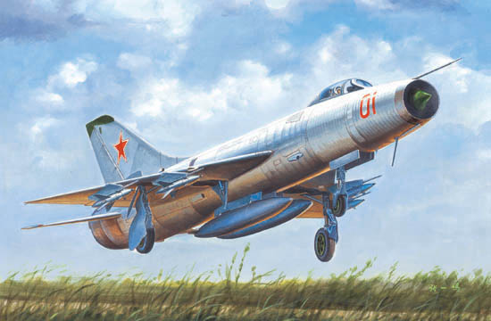 苏联Su-9“捕鱼笼”截击机 02896