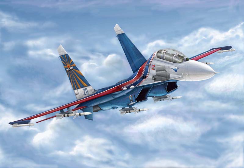 俄罗斯Su-27UB"侧卫"C战斗机  03916