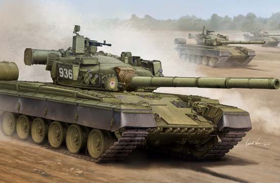 俄罗斯T-80B主战坦克  05565