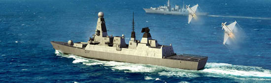 英国皇家海军45型驱逐舰  04550