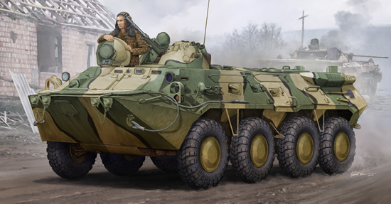 俄罗斯BTR-80 装甲输送车  01594