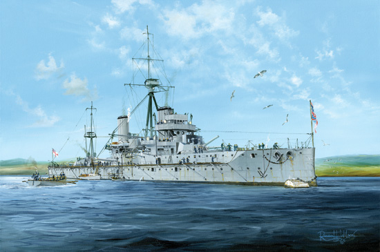 英国皇家海军“无畏”号战列舰1915年  05329