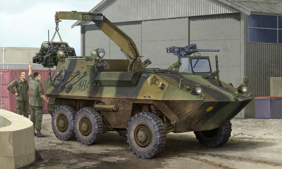 加拿大陆军“哈士奇”装甲抢修车  01503