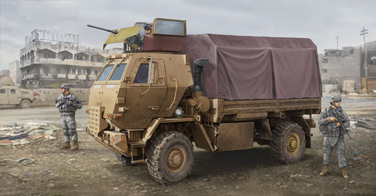 美国M1078轻型战术卡车(装甲驾驶室)  01009