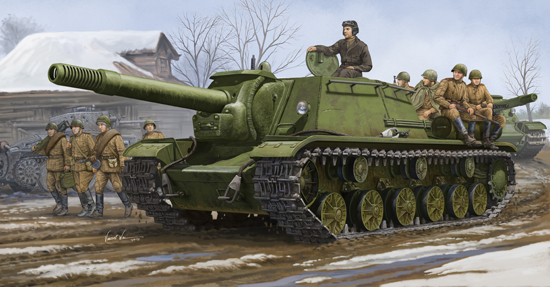 苏联SU-152自行火炮  01571