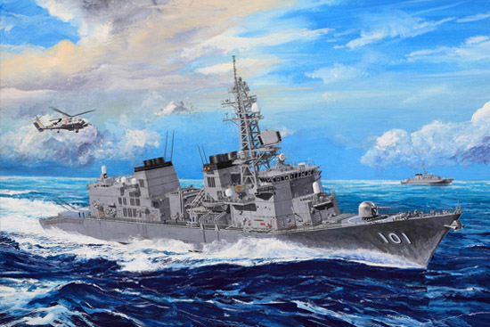 日本海上自卫队村雨号驱逐舰  04537