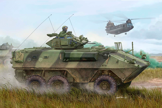 加拿大陆军“灰熊”轮式装甲输送车（早期型）   01502