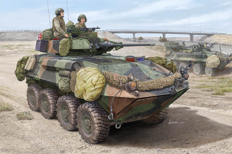 美军LAV-25 SLEP改进型轻装甲车   01513