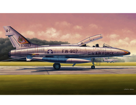 F-100F“超佩刀”战斗机   02840