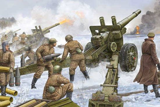 Soviet 152mm Howitzer-gun M1937(ML-20)  02315