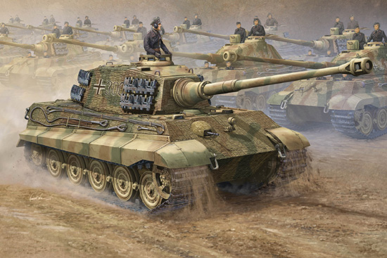 德国虎王坦克2合1(亨舍尔炮塔和波尔舍炮塔)    00910