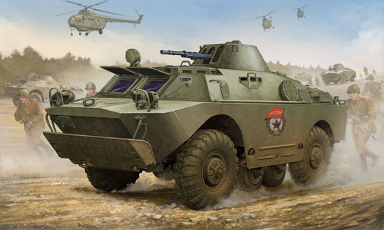 俄罗斯BRDM-2（早期型）侦察车     05511