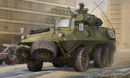 加拿大陆军“灰熊”轮式装甲输送车（后期型）     01505
