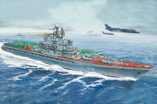 前苏联基辅级航空母舰2 in 1  05207