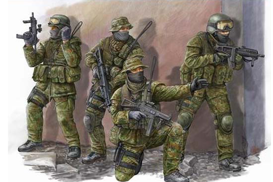 Modern German KSK Commandos    00422