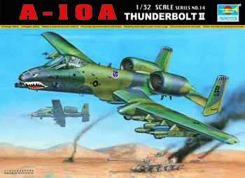 A-10A THUNDERBOLTⅡ 02214-1/32 Series-TRUMPETER（china）