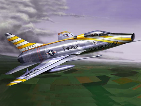 F-100D“超佩刀”战斗机    01649