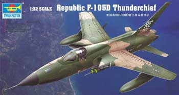 美国共和F-105D雷公歼击机  02201