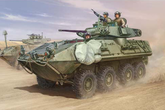 LAV-A2 8X8 wheeled armoured vehicle     01521