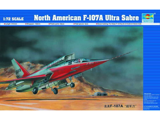 北美F-107A“超军刀”   01605