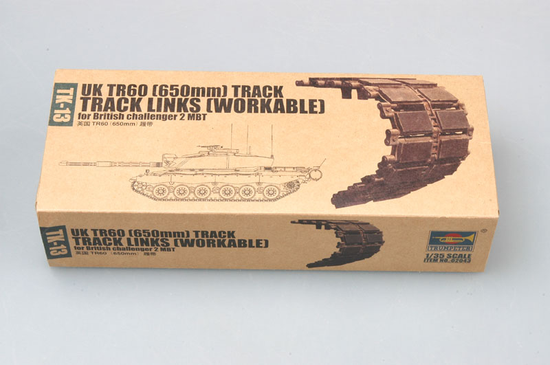 UK TR60 (650mm) track for British challenger 2 MBT     02043