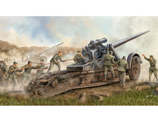 German 17cm Kanone 18 Heavy Gun     02313