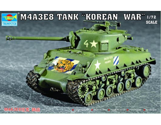 M4A3E8坦克 (T80履带)   07229