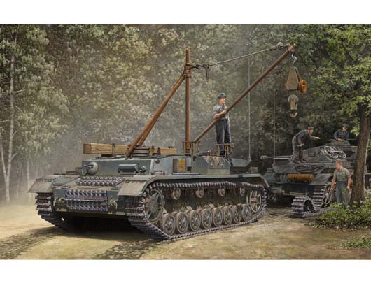 德军四号坦克修理战车    00389