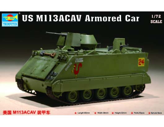 US M 113ACAV Armored Car  07237