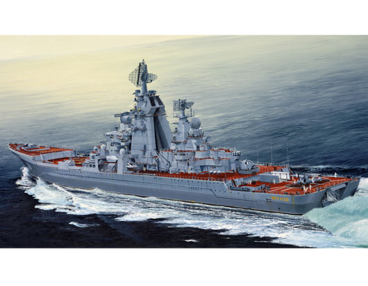 俄罗斯 拉扎列夫海军上将号(伏龙芝号)巡洋舰     04521