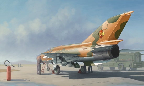米格-21MF战斗机 02863