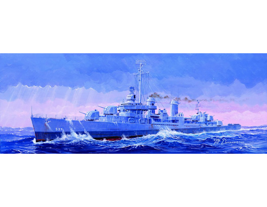 美国海军苏利汶号驱逐舰DD-537     05304