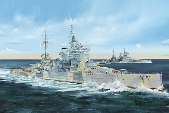 Battleship HMS Queen Elizabeth     05324