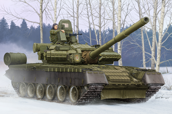 俄罗斯T-80BV主战坦克  05566