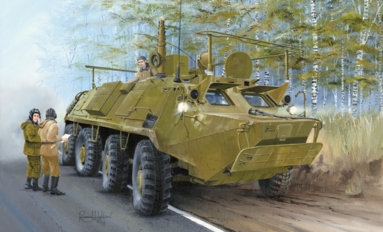 俄罗斯BTR-60PU型装甲指挥车    01576