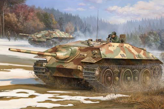 德國E-25型重型坦克殲擊車2合1    00383