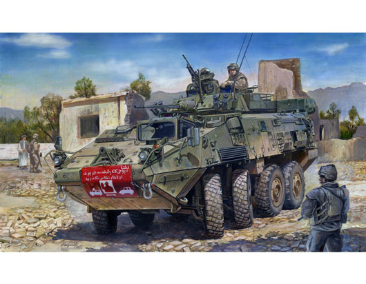 加拿大陆军LAV-III型8x8轮式装甲车01519-1/35 系列-小号手TRUMPETER
