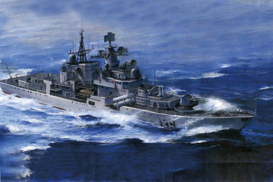 中国海军139"宁波"号导弹驱逐舰  04542