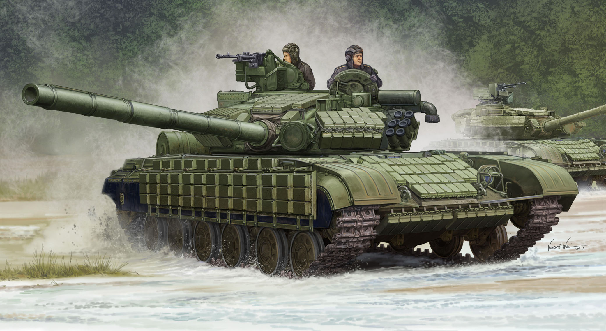 苏联T-64BV 主战坦克(1985年)     05522