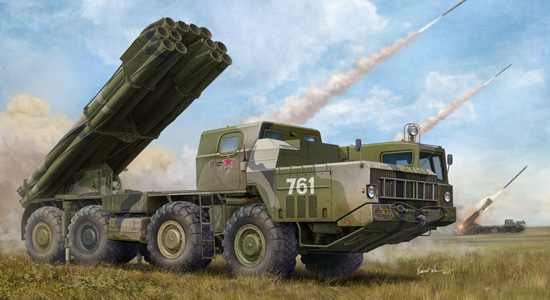 俄罗斯9A52-2“龙卷风”-M 300毫米多管火箭发射系统  01020