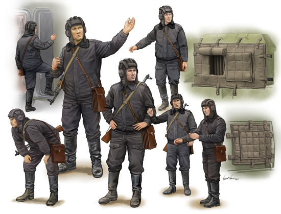 Soviet Soldier – Scud B Crew 00434