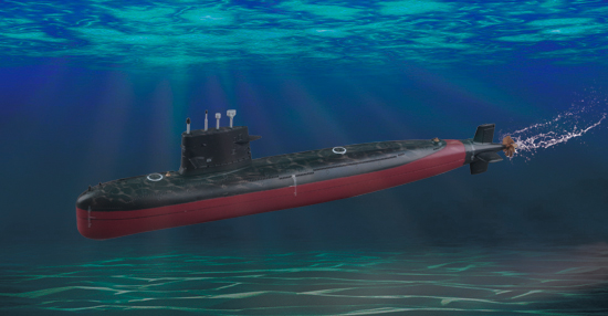 中国海军039G宋级潜艇 04599