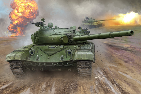 俄罗斯T-72B主战坦克 00924