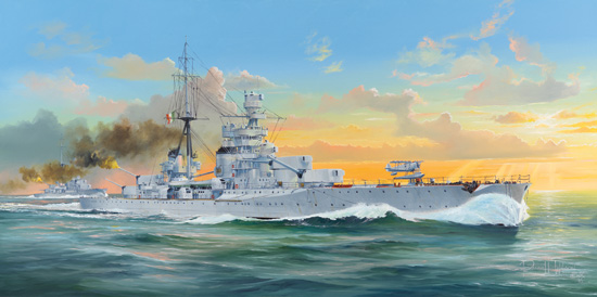 意大利海军“扎拉”号重型巡洋舰 05347