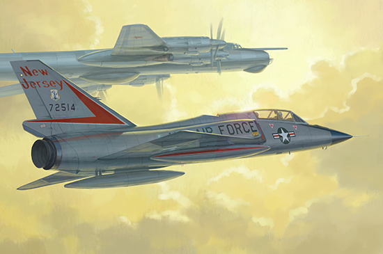 美国F-106B“三角标枪”截击机 01683