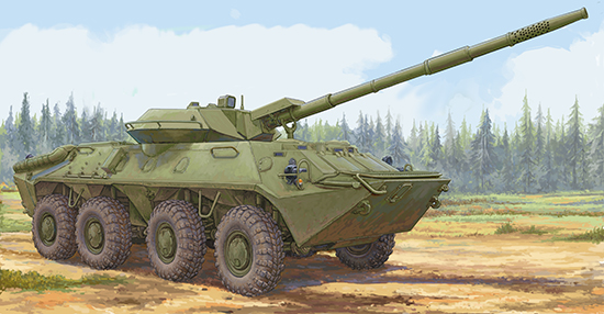 苏联2S14“扎罗-S"85毫米反坦克炮 09536